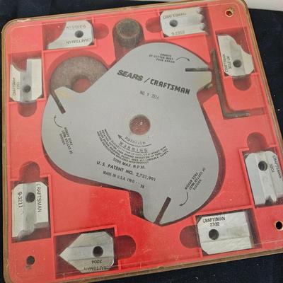 Craftsman Adjustable Dado Blades, Triple Cutter Molding Head & More (G2-JS)
