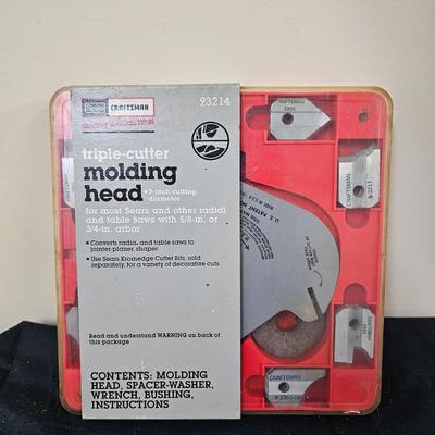 Craftsman Adjustable Dado Blades, Triple Cutter Molding Head & More (G2-JS)