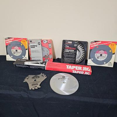 Craftsman Adjustable Dado Blades, Triple Cutter Molding Head & More (G2-JS)