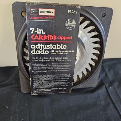 Craftsman Adjustable Dado Blades, Triple Cutter Molding Head & More (G2-JS)