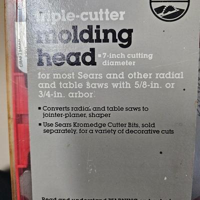 Craftsman Adjustable Dado Blades, Triple Cutter Molding Head & More (G2-JS)