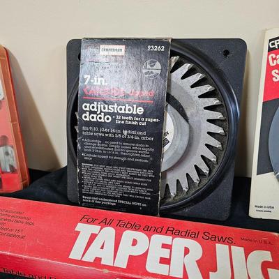 Craftsman Adjustable Dado Blades, Triple Cutter Molding Head & More (G2-JS)