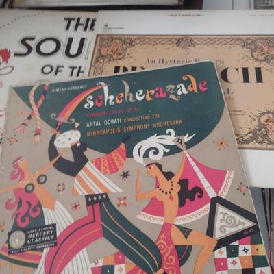 Assortment of Vinyl Albums Orchestra, Symphony, Classical, Other Choice B