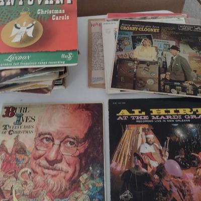 Assortment of Vinyl Albums Mid-Century Music, Jazz, Christmas, Other Choice C