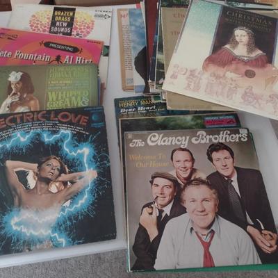 Assortment of Vinyl Albums Mid-Century Music, Jazz, Christmas, Other Choice C