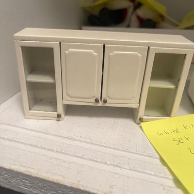 White cabinet