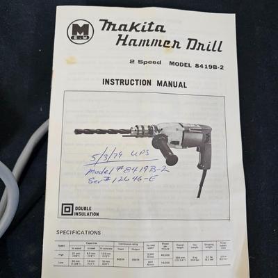 Makita 2-Speed Hammer Drill & More (G2-JS)