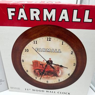 Farmall Tractor Clocks. NIB