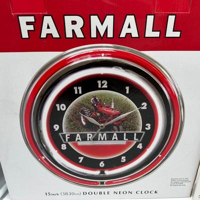Farmall Tractor Clocks. NIB