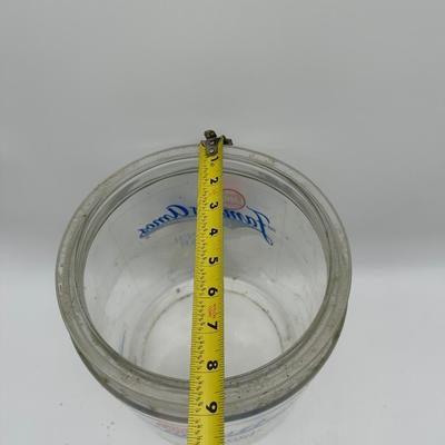 Vintage Famous Amos Glass Cookie Jar – “Super Star” Store Display