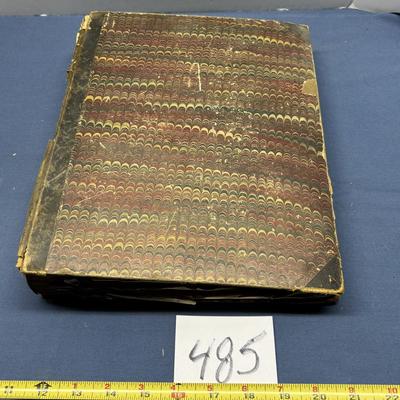 Vintage Book Of Receipts