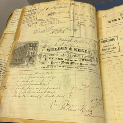 Vintage Book Of Receipts