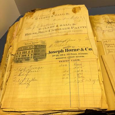 Vintage Book Of Receipts