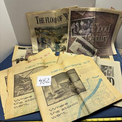 Vintage Flood Papers