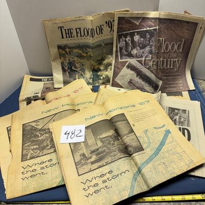 Vintage Flood Papers
