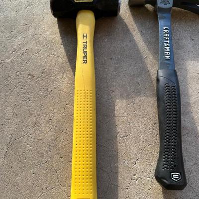 Group of 3 Quality Hammers – Craftsman, Estwing, Truper