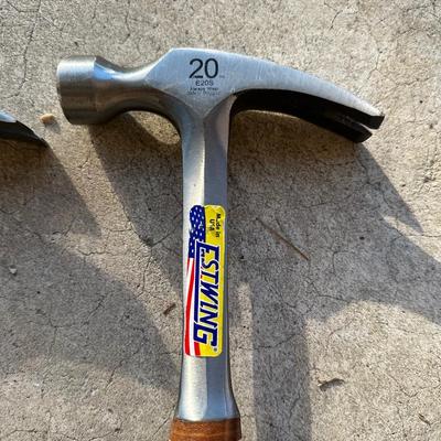 Group of 3 Quality Hammers – Craftsman, Estwing, Truper