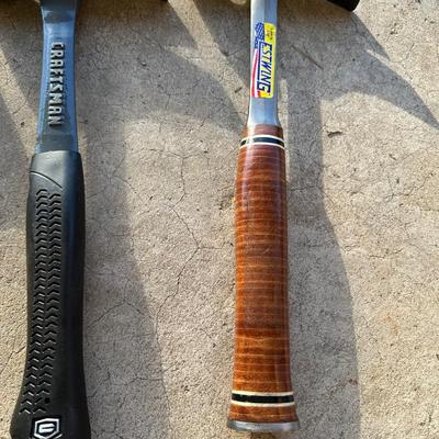 Group of 3 Quality Hammers – Craftsman, Estwing, Truper