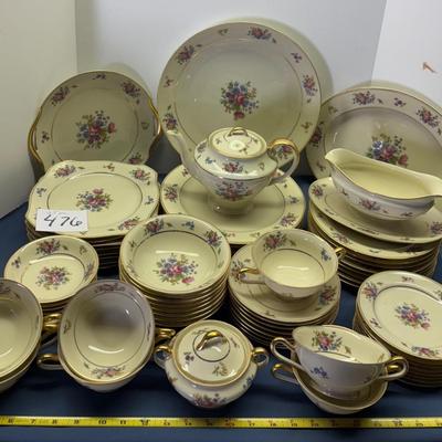 Tirschenreuth Queen's Rose China Set