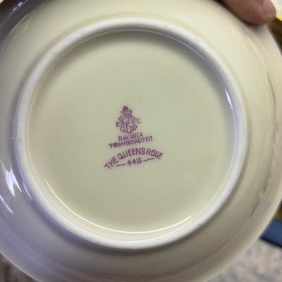 Tirschenreuth Queen's Rose China Set
