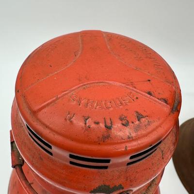 Vintage Railroad Lantern Pair – Union Pacific Railroad Salt Lake City & Dietz Syracuse NY