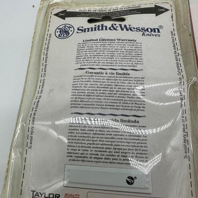 Vintage Case XX Stockman 6318 SS Pocket Knife (NIB) + Smith & Wesson CH0025CP Folding Knife NIB