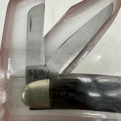 Vintage Case XX Stockman 6318 SS Pocket Knife (NIB) + Smith & Wesson CH0025CP Folding Knife NIB