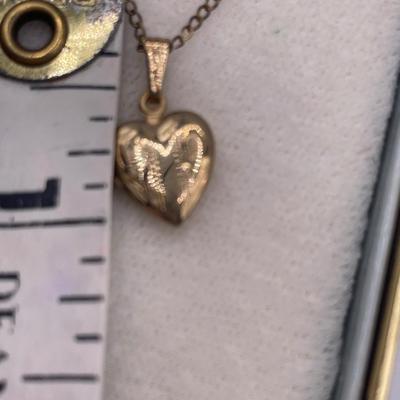 1/20 12kt small locket in original box