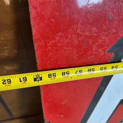 Vintage Falstaff Beer Metal Advertising Sign – Large Original Brewery Sign