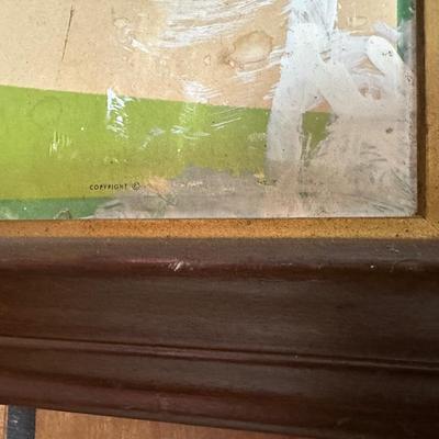 Vintage Coca-Cola “Tall ’n’ Terrific!” Framed Print