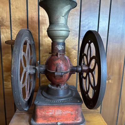 Antique Enterprise Cast Iron Coffee Grinder – Philadelphia, USA