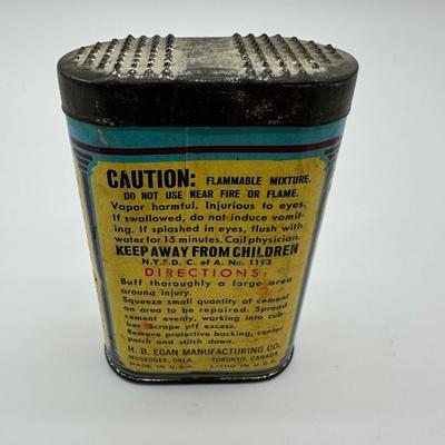 Vintage Camel No. 1-A “World’s Best Repair Kit” Tin – Rubber Patch Kit