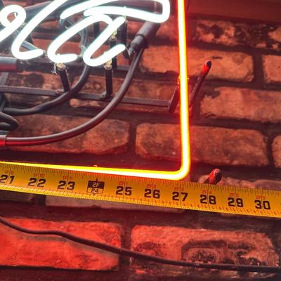 Vintage Enjoy Coca-Cola Neon Sign