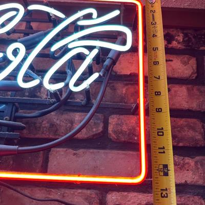 Vintage Enjoy Coca-Cola Neon Sign