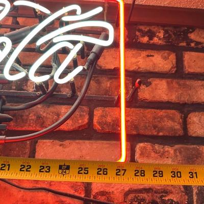 Vintage Enjoy Coca-Cola Neon Sign
