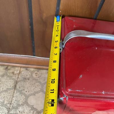 Vintage Coca-Cola Metal Cooler – “Drink Coca-Cola in Bottles”