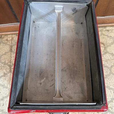 Vintage Coca-Cola Metal Cooler – “Drink Coca-Cola in Bottles”