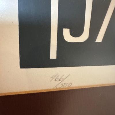 1978 Strawberry Festival Ponchatoula Framed Print – Signed & Numbered