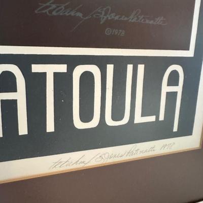 1978 Strawberry Festival Ponchatoula Framed Print – Signed & Numbered