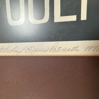 1978 Strawberry Festival Ponchatoula Framed Print – Signed & Numbered