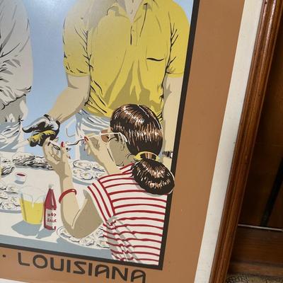 Amite Oyster Day 1986 Framed Print – Signed & Numbered (48/500)