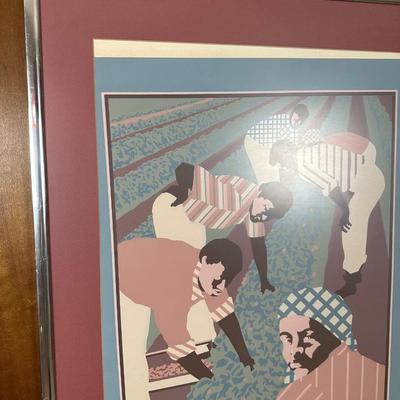 1979 Strawberry Festival Ponchatoula Framed Print – Signed & Numbered