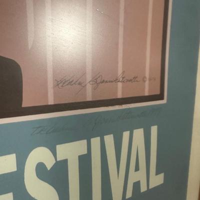 1979 Strawberry Festival Ponchatoula Framed Print – Signed & Numbered