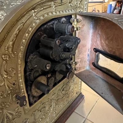 Antique National Cash Register Co. Brass NCR