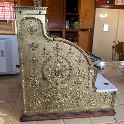 Antique National Cash Register Co. Brass NCR