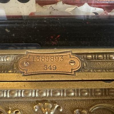 Antique National Cash Register Co. Brass NCR