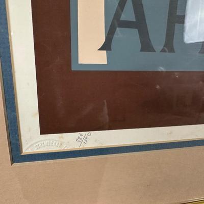 Ponchatoula Strawberry Festival 1980 Framed Art Print – Signed & Numbered