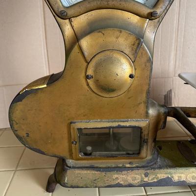 Antique Toledo Cast Iron Grocery Scale “No Springs – Honest Weight”