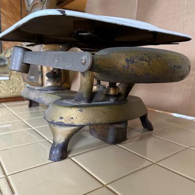 Antique Toledo Cast Iron Grocery Scale “No Springs – Honest Weight”