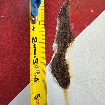 Vintage Texaco Porcelain Gas Station Sign – Large Round Star Logo